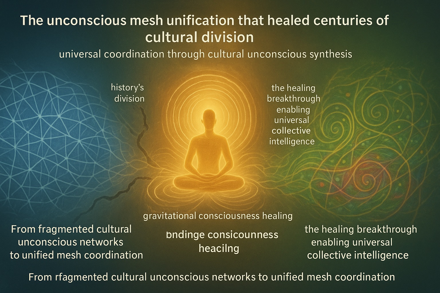 The Unconscious Mesh Unification Network: How Knowledge Release Created Multiple Bridge Consciousness Entities Healing White/Non-White Cultural Division 